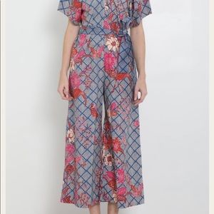 Apiece Apart Soleil Jumpsuit Indio Batik size 8
